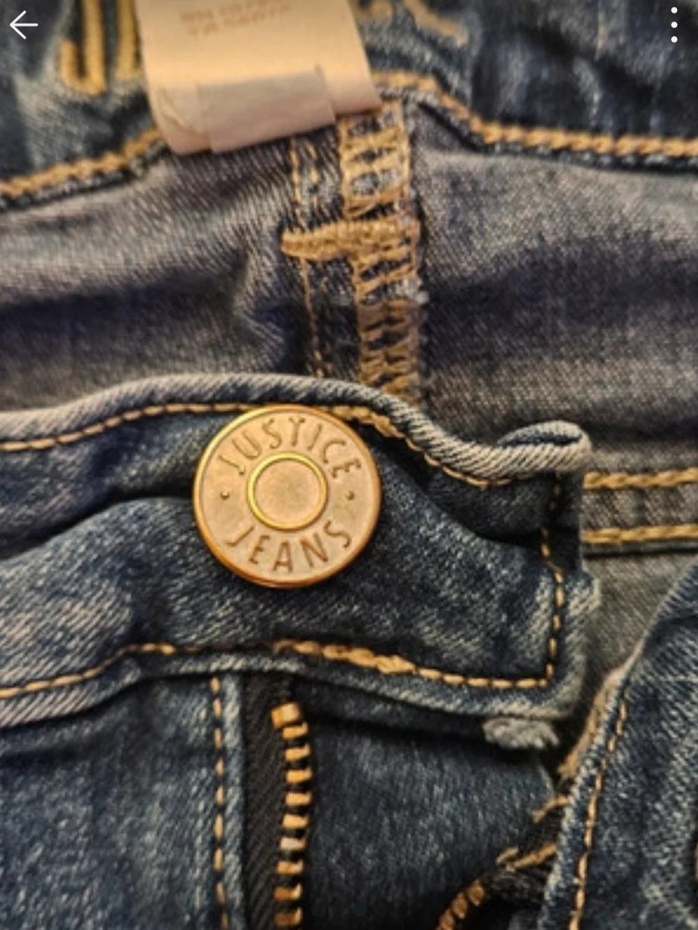 Justice skinny fit